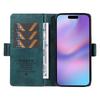 For iPhone 17 Case YIKATU YK-007 Litchi Texture PU Leather Wallet Phone Cover