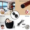 16pcs Round Steel Pipe Furniture Chair Leg Cover Thicken Furniture Accessories  Home