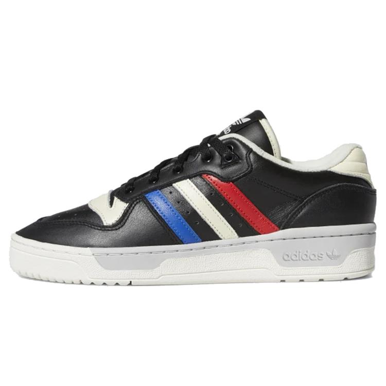 adidas Rivalry Low 'Tri Color' (Unisex) Core Black / Running White / Cream Skate Shoes EF1605