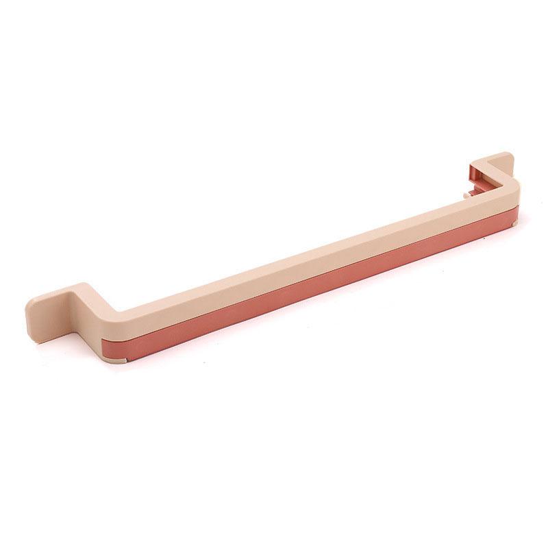 Multifunctional Bathroom Shoe Rack, Folding Towel Rack, Double-layer Pull-out Design, Folding Bathroom Wall-mounted Storage Rack