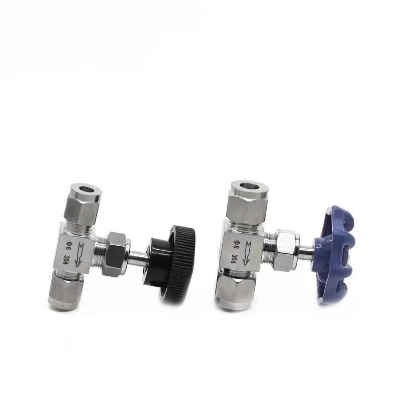 Qizhou 304 Stainless Steel Ferrule Flow Control Needle Valve