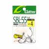 OWNER SBL-55M Single 55 Barbless (for Minnow) 4 11611 Black