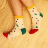Fashion Soft Funny Fruit Pattern Cotton Hosiery Unisex Socks Watermelon Pineapple Art Painting Socks Accessories Creative Gifts