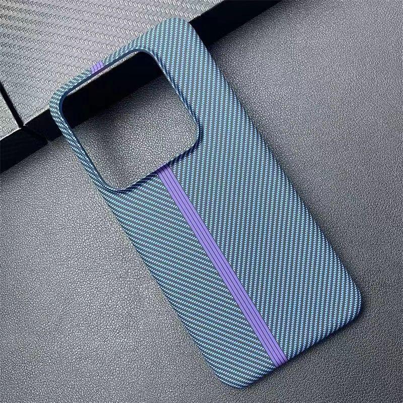 Чехол для Xiaomi POCO F6 Pro Модный Жесткий Углеродное волокно Тонкий Защитный Задняя крышка Чехлы Для Xiaomi POCO F5 F6PRO Корпус телефона