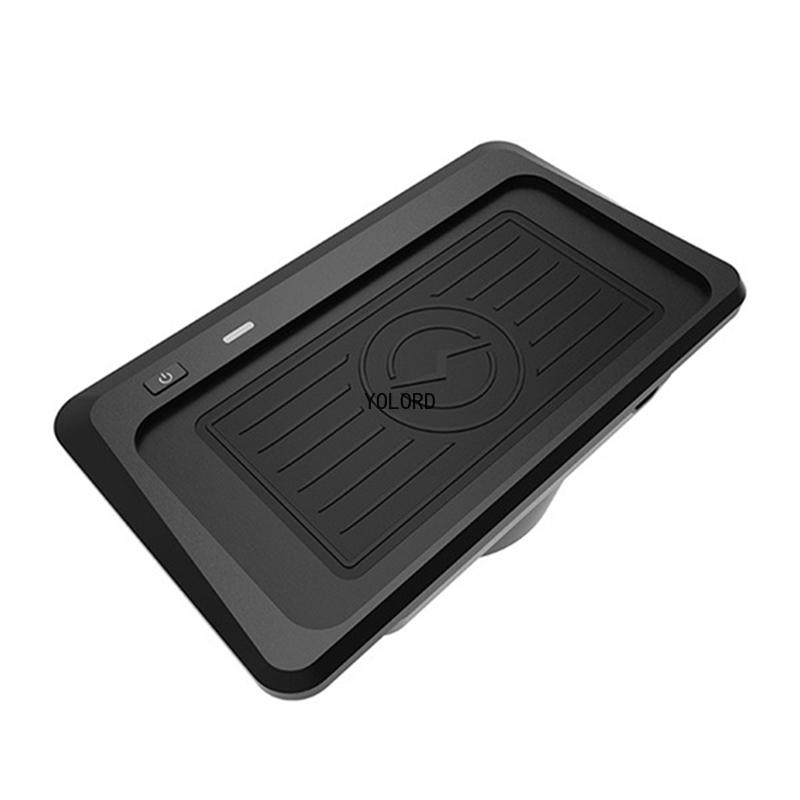 10W Wireless Phone Charging Pad Charger For Land Rover Discovery Sport Accessories 2015 2016 2017 2018 2019 2020