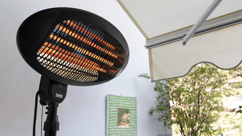 Teesa infrared heater for the terrace