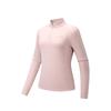 Outdoor Series Simple Stand Collar Versatile Comfortable Fashion Sports Long Sleeve Knit Top Women Tops 162546406N-1