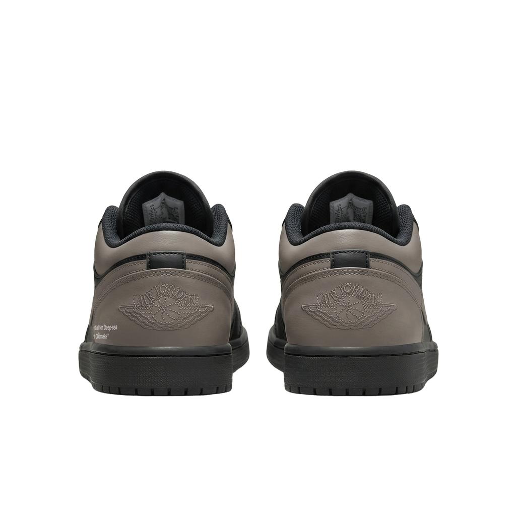Jordan Air Jordan 1 Low Винтажные Баскетбольные Кроссовки Унисекс Черный Коричневый 553558-093(Team577-S-BOX)