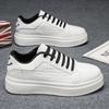 Spring Men's Shoes New Breathable Little White Shoes Boys Trend Versatile Platform Sports Shoes Casual Board Shoes