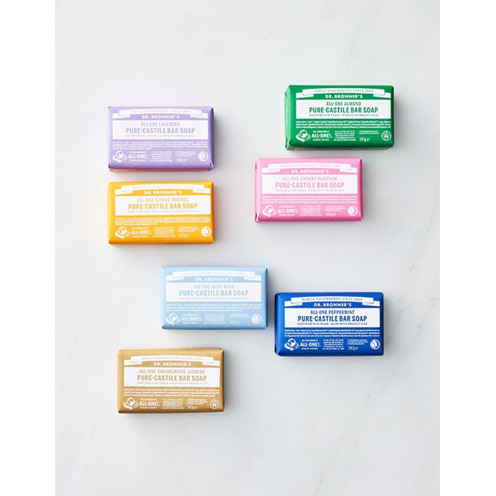 Dr. Bronner S Tea Tree Pure caStile Bar Soap 140g