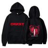 2026 Hot Sale Horror Movie Play Chucky Hoodies Harajuku Hip Hop Streetwear Men Women Autumn Winter Soft Sweatshirt Loose Cozy and Versatile