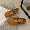 Мода 2024 Весна Осень Новые Брендовые Женские Туфли На Плоской Подошве Круглый Носок Неглубокие Слипоны Женские Повседневные Балетки Мягкие Кожаные Элегантные Балетки