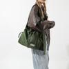2024 Новая модная парусиновая сумка большой вместимости, женская осенне-зимняя сумка Forest Moe, простая сумка через плечо на одно плечо, женская сумка