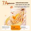 LANGSHA Женские хлопковые трусы с высокой талией, антибактериальные, 4 шт.