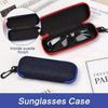 4 шт. Чехол для очков на молнии с карабином для мужчин и женщин