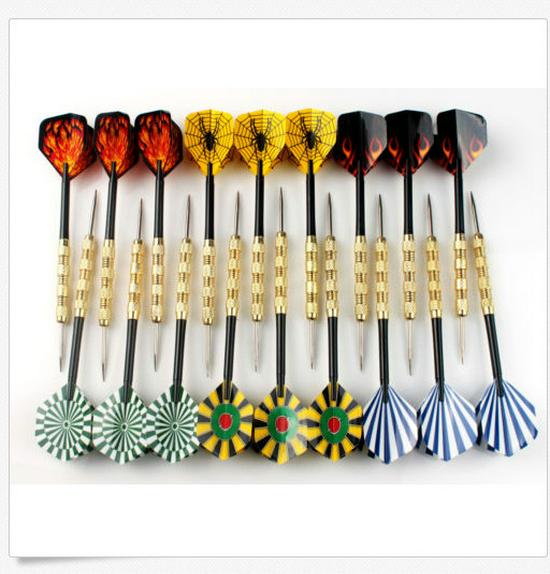 Набор дротиков с медным покрытием - 18 штук, 14 г, длина 15,2 см