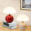 Mushroom Pink/yellow/red/white/green USB Socket Table Lamp Lustre Lighting Decorative for Bedside Bedroom lamp,Night Light
