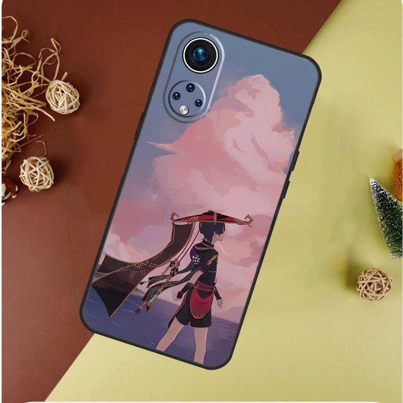 Scaramouche Genshin Impact Case For Honor X9b X9a X8a X8b X9c X8 X9 50 70 90 Lite Honor 200 Lite Magic 7 5 6 Pro Cover