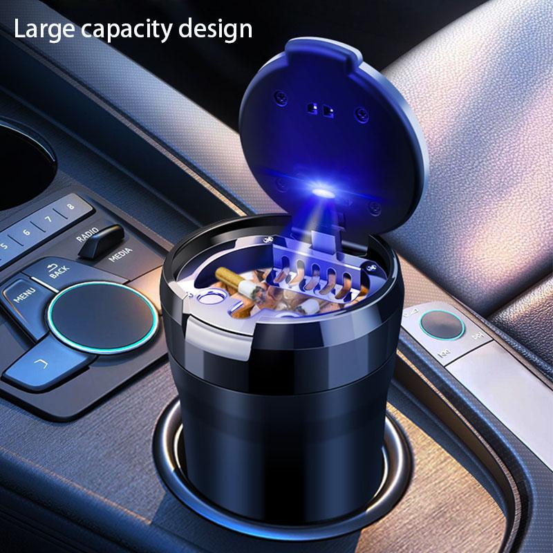 SKIA7 Interior Stickers Car Ashtray Texture Ceramic With LED Lights For Lexus ES300 RX330 RX300 IS250 IS350 CT200h IS300 NX RX LX GX G