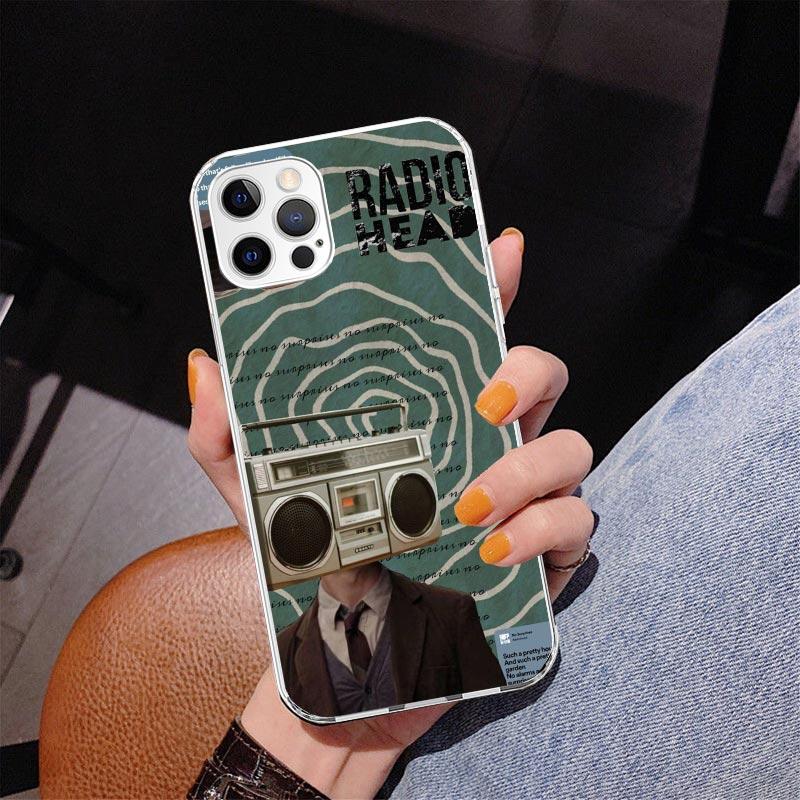 Bnad R-Radiohead Phone Case For iPhone 17 Air 16 Pro Max 16E 15 + 14 Plus 11 12 13 Mini 7 8 SE Gift Print Cover Fundas