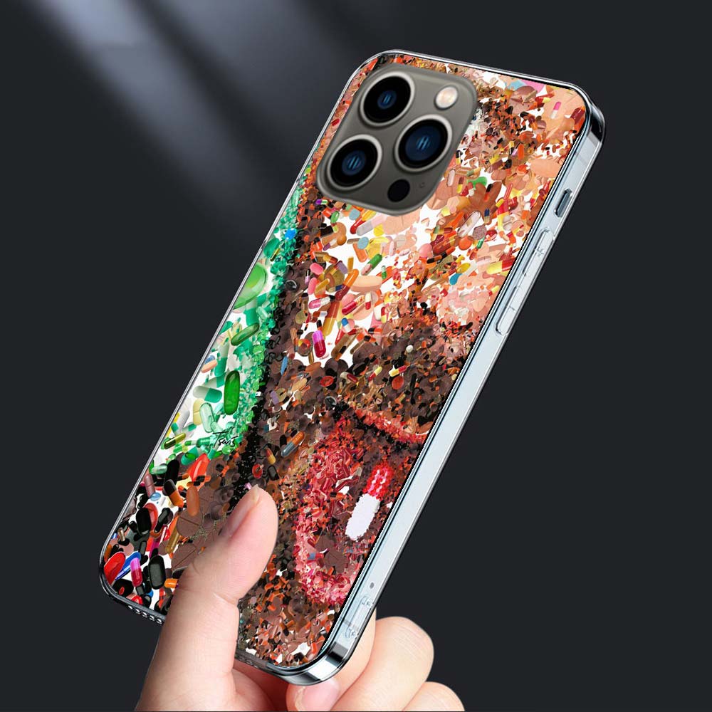 Чехол для телефона Dr House Для iPhone 16E 15 Pro 14 Plus 17E 16 17 Pro Max Air 11 12 13 Mini Ударопрочный Capa Милый Чехол TPU Прозрачный