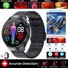 2025 New Health Nursing Grade Smart Watch Men Blood Lipid Uric Acid Tracker ECG+PPG Clock Bluetooth Call Smartwatches For Xiaomi