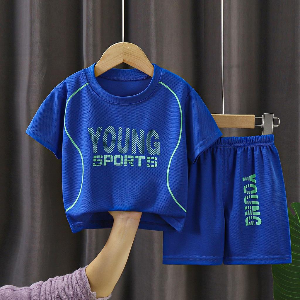Kids' Basketball Suit Summer Quick-drying Suit for Girls Boys' Training Suit