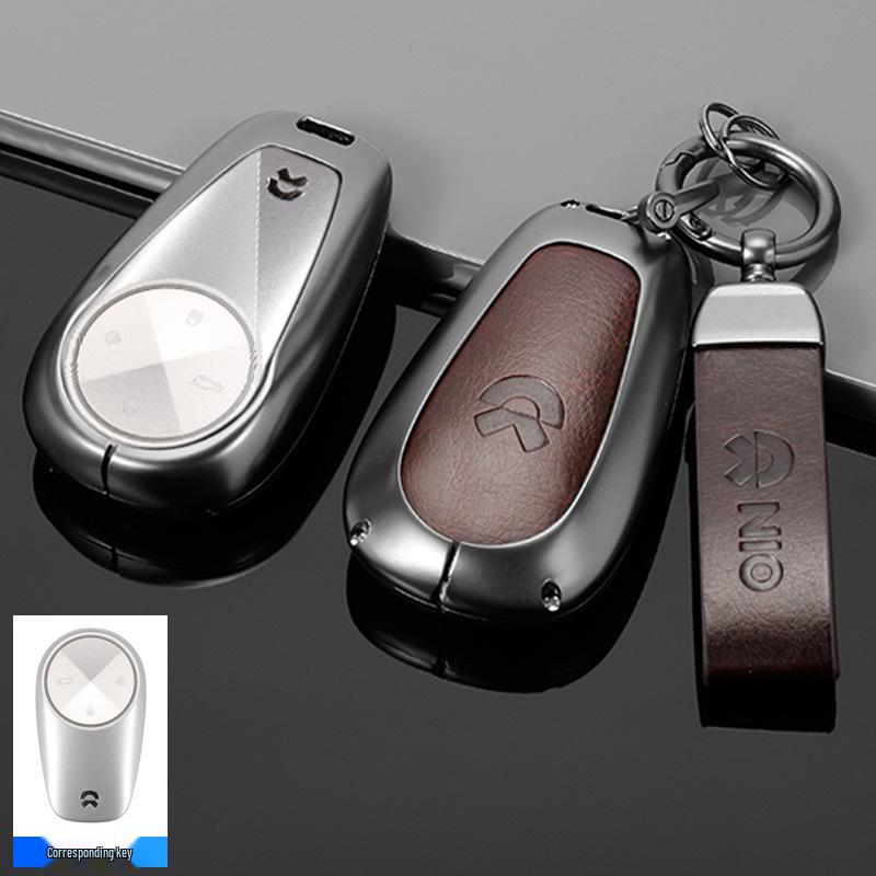 High-End NFC Protective Shell Buckle for NIO ES8/ES6/EC6 Car Key Cards (2023 Model)