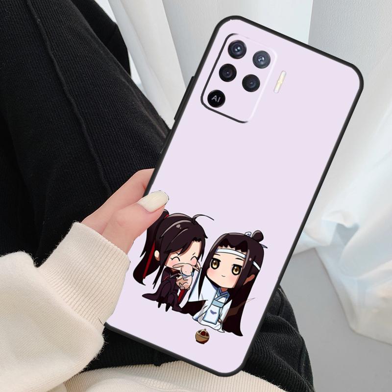 Чехол 'Неукротимый Лань Чжань Вэй Ин' Для Oppo A17 A57 A77 A40 A78 A54 A74 A94 A76 A16 A96 A18 A60 A80 A38 A58 A98 A15 A5 Pro