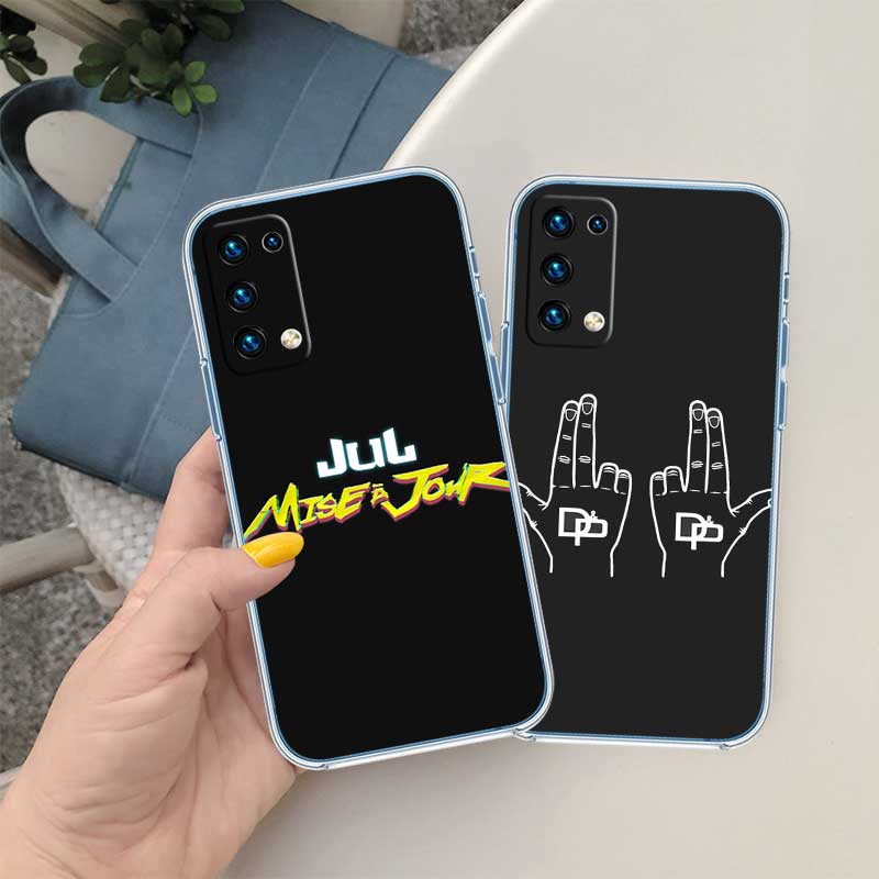 Julien Mari Jul Transparent Phone Case for Motorola Moto G7 G8 G9 G84 G85 G73 G24 G15 Z2 Play Power Plus