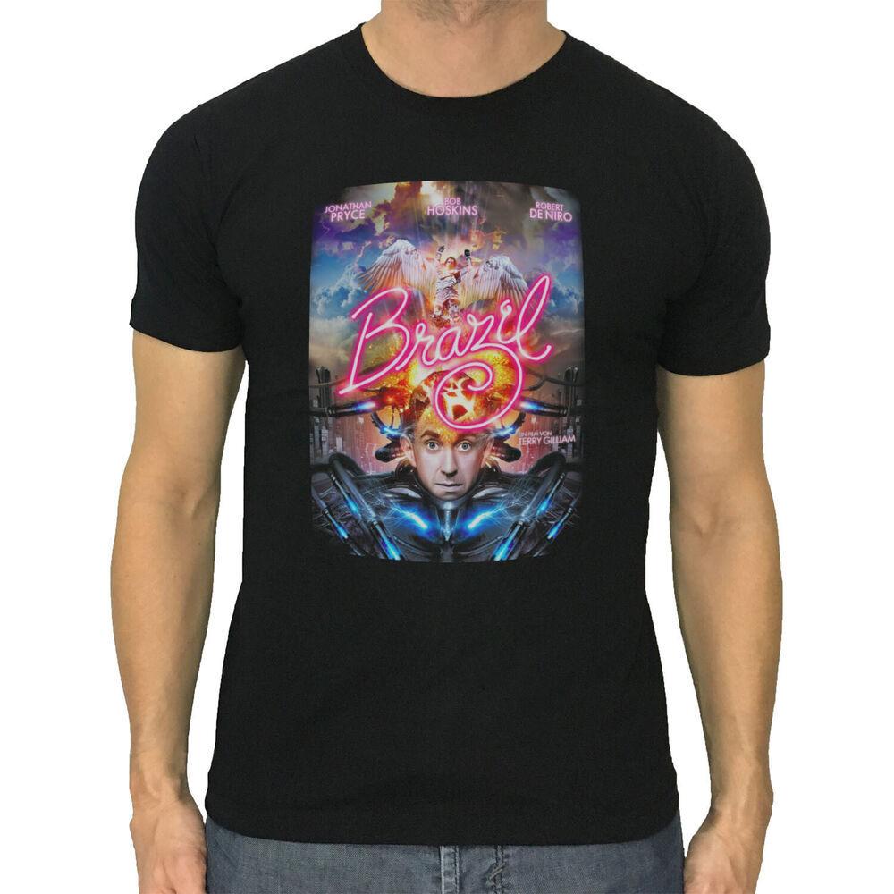 Brazil Terry Gilliam Movie Poster Black T-Shirt