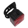 Bike Tail Light 6 Light Modes IPX5 Waterproof 80LM Lightweight Drop Resistant Bike Accessories for Road Bike Backpack