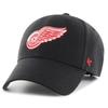 Кепка - 47 Brand - MVP Detroit Red Wings - Черный - Регулируемая - Структурированная тулья