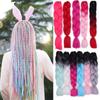 Long Jumbo Hair Crochet Braids Colorful Braiding Hair African Synthetic Hair Extensions