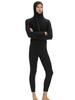 Мужской неопреновый гидрокостюм-fullsuit 3 мм, с задней молнией, теплый для сноркелинга и зимнего дайвинга