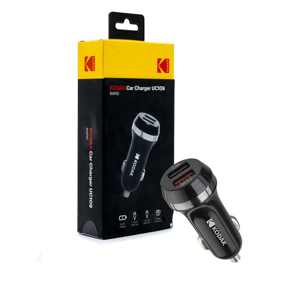 Ładowarka Samochodowa Usb 12-24V Quick Charge 3.0 Kodak