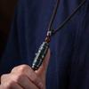Новая мода Гочао Серебро Ретро Девять Глаз Дзи Увеличение Богатства Кулон Из Бисера Мужской Ожерелье Кулон Женский Высококлассный Подарочные Ювелирные Изделия Аксессуары Для Телохранителей