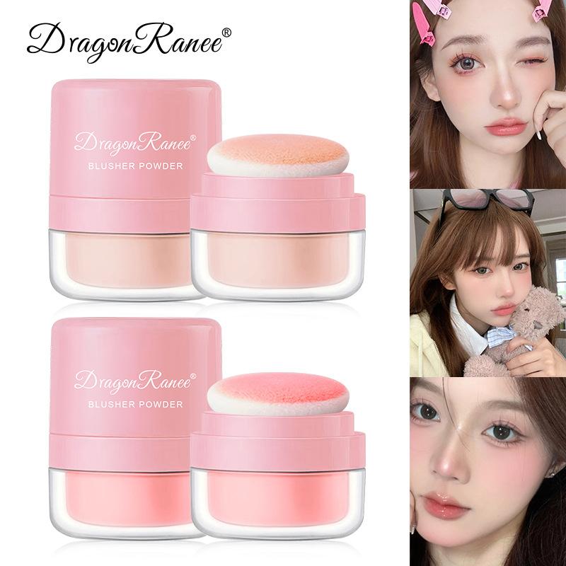 Румяна Air Cushion Skin Touch Blush Powder Bare Makeup Brightening Skin Matte Mushroom Head Pat Powder Blush Powder