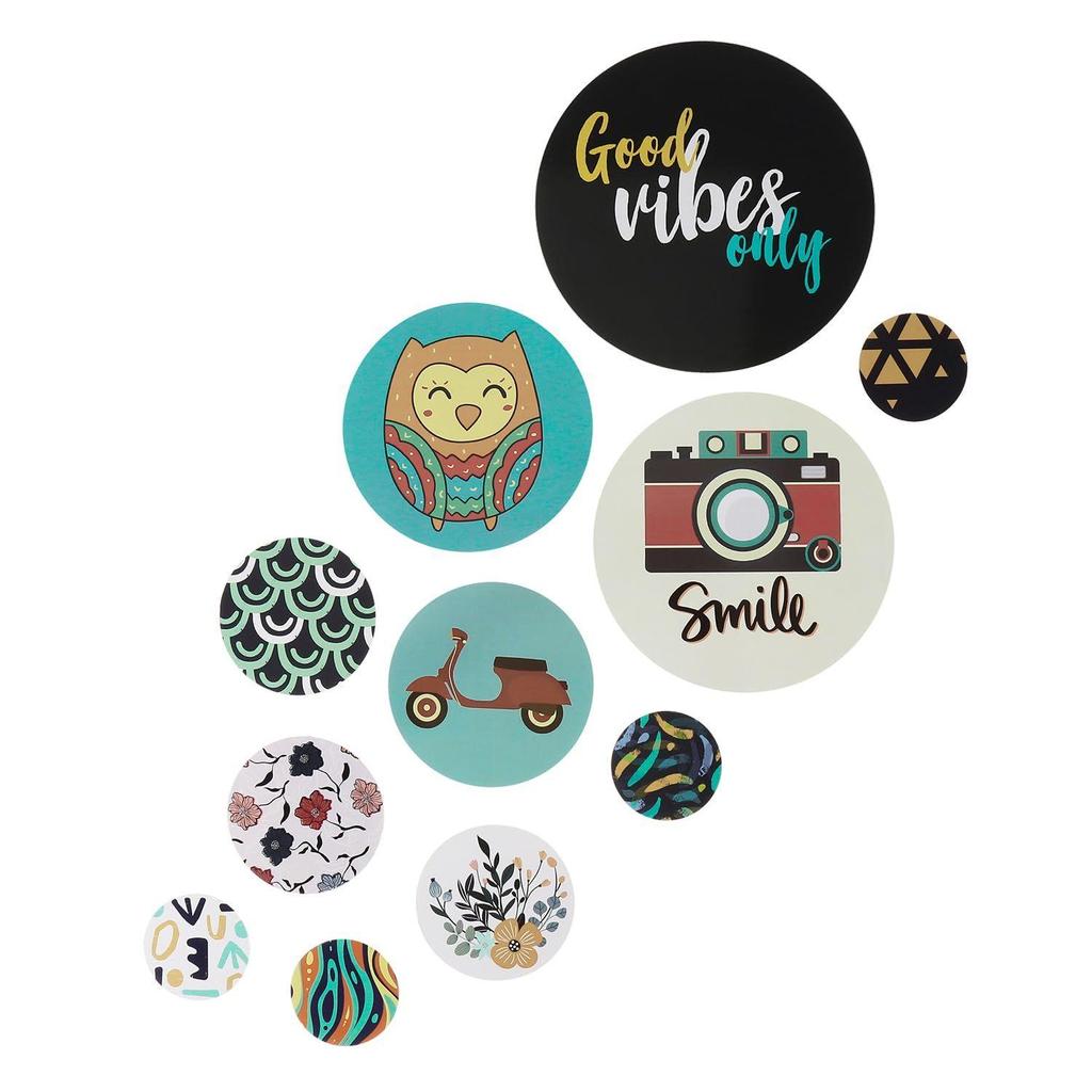 Wooden Wall Décor | Set of 11