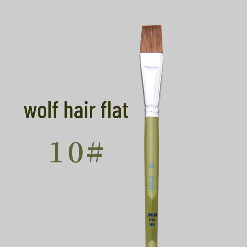 Специальный набор кистей для студентов художественных вузов Gaken: Масло из волчьей шерсти, Гуашь, Акварель, Кисти для акриловой краски