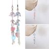 Sparkling Phone Decoration Charm Pendant Charming Jellyfish Shaped Pendant Phone Lanyard Stylish Keychain Charm Ornament
