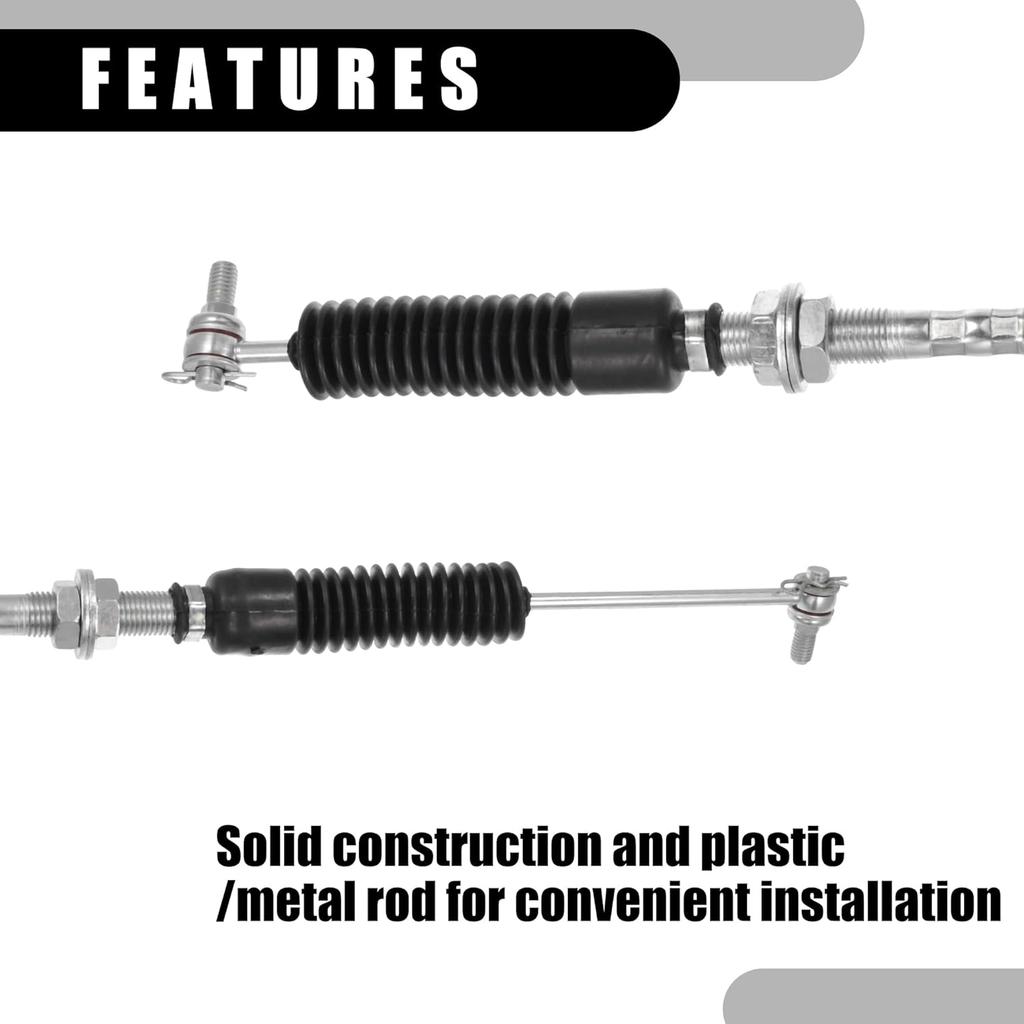 Shifter Cable Gear Selector Shift Cable - UTV Trans Shifter Cable - for Polaris RZR Razor 800 (all Models) 2008-2014 UTV Metal Black - 1 PC