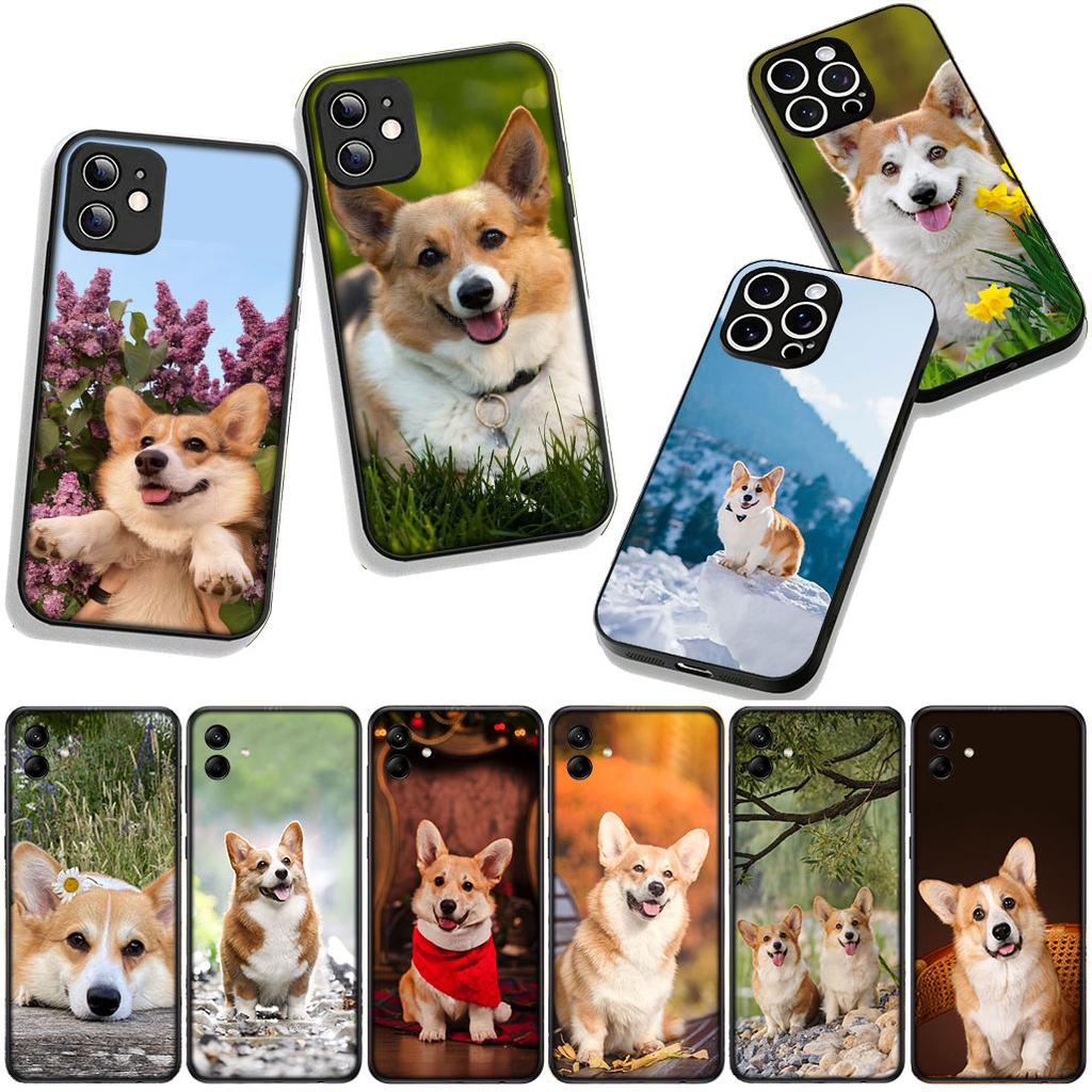 Phone Cover Pet Lovely Dog Corgi Casing for Apple iPhone 17 16 11 Pro XS Max XR 6 7 8 Plus + 16E SE 2020 Air 5 8+ Case