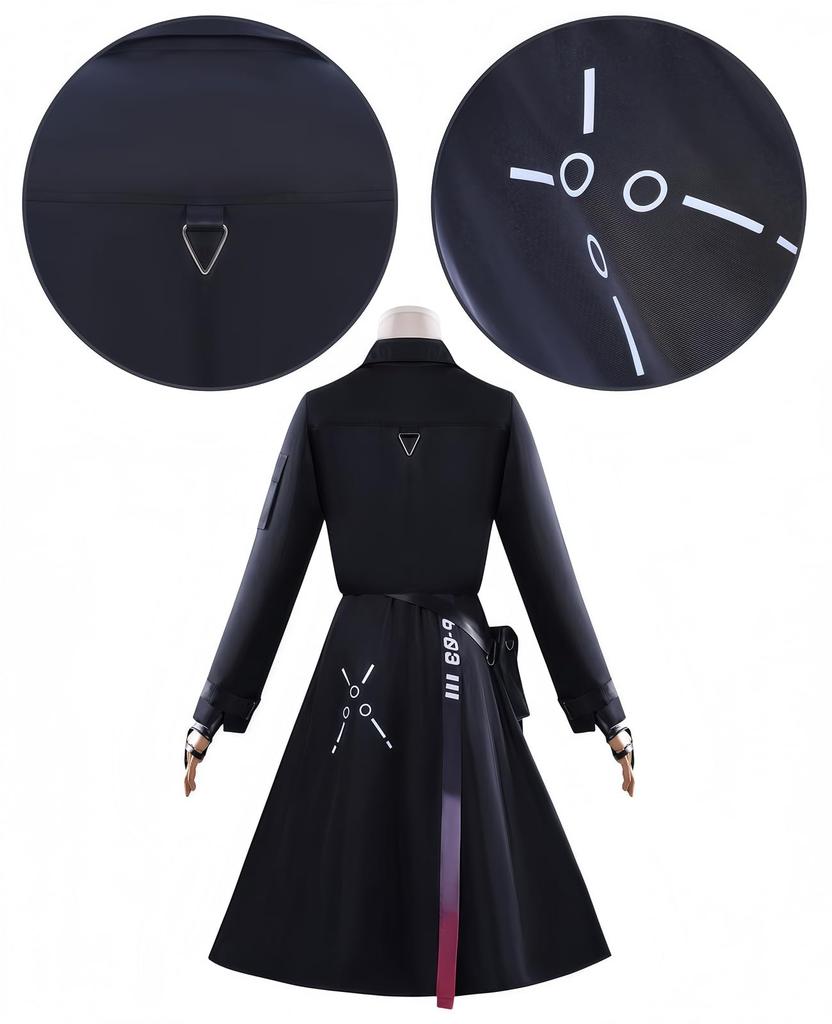 Koi To Shinsou Cosplay Protagonist and Female Protagonist Shinsou Hunter Koi Shinsou Cosplay Combat Uniform Popular Game Costume That Cuts Through the