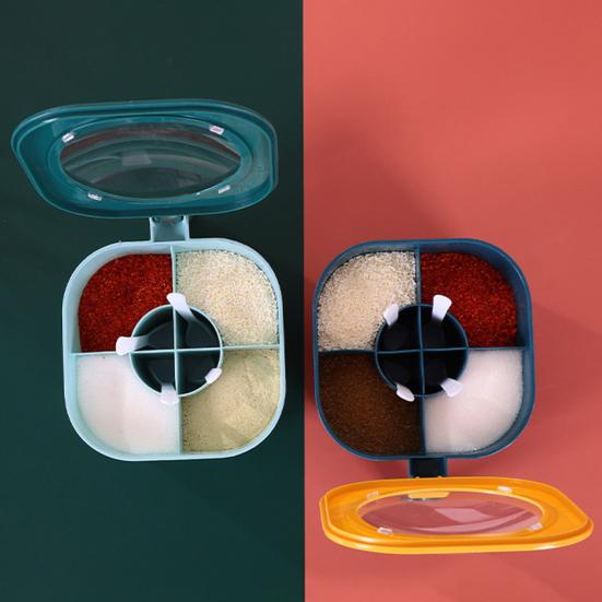 1 набор современных герметичных банок для специй пищевого класса 4 дюйма с несколькими решетками кухонные принадлежности