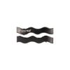 SENTIMENTS NO.425 [BLACK] WAVE HAIR PIN 2SET