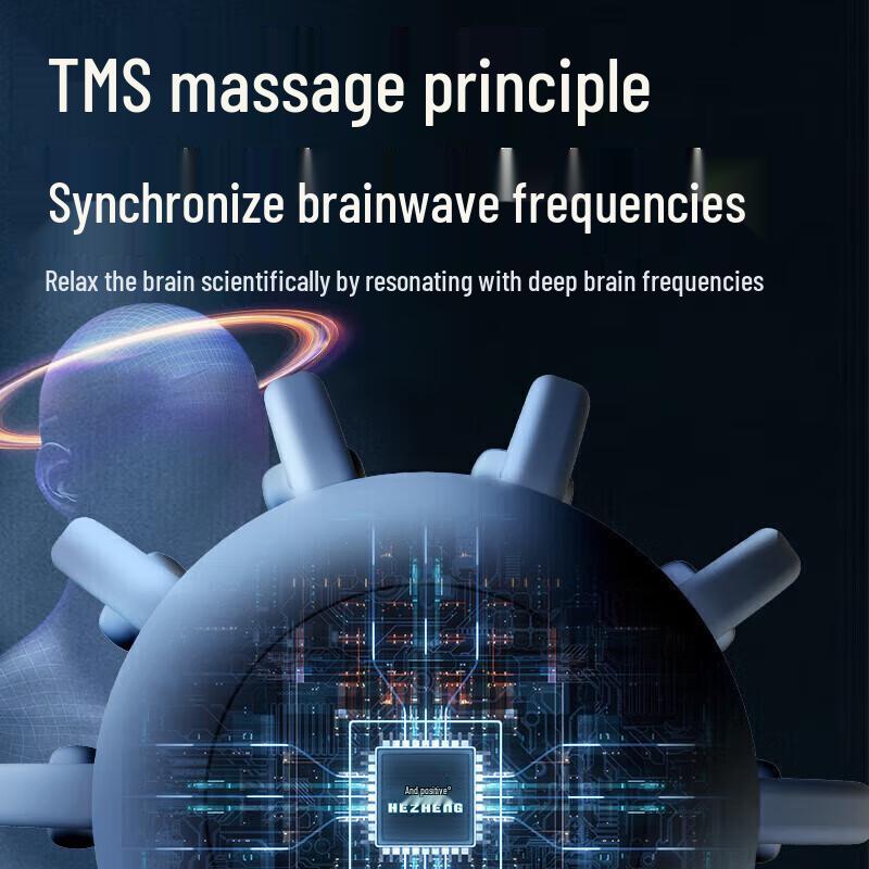 HEZHENG Wireless Smart Head Massager