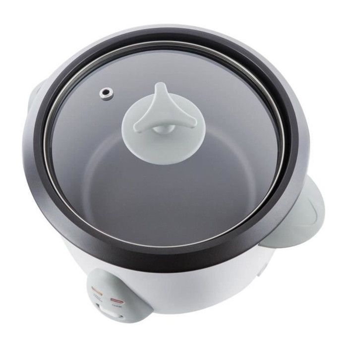 Cuiseur à riz - SENCOR - SRM1500WH - 1,5L - Cuisson vapeur - Riz sushi - Maintien au chaud 6h - Cuve antiadhésive - Blanc