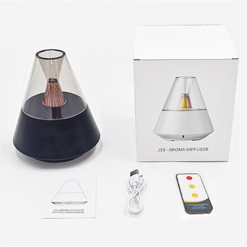 Xiaomi Home Portable Aroma Diffuser USB Air Humidifier Essential Oil Nightlight Cold Mist Maker Sprayer for Gift Bedroom Remote Control