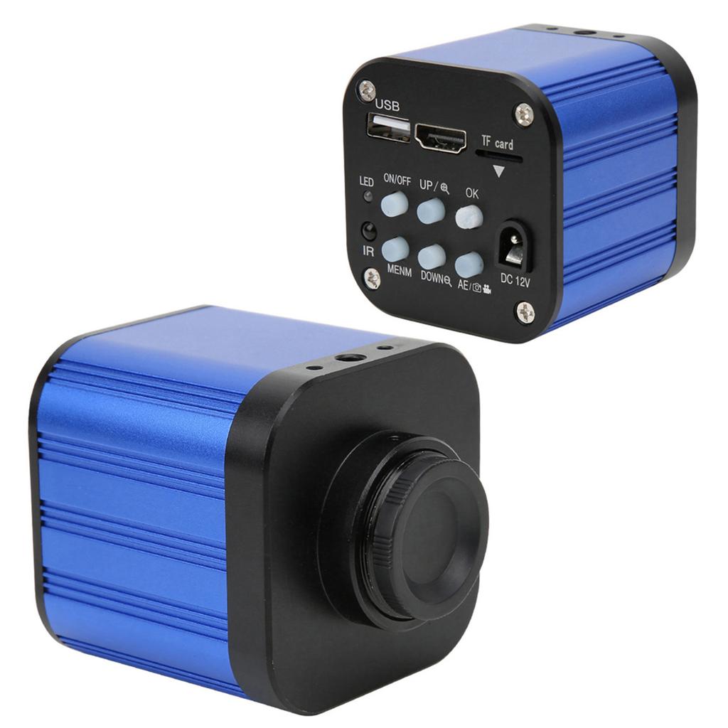 4k HDMI USB Digital Electric Industrial Microscope Camera with Remote Control